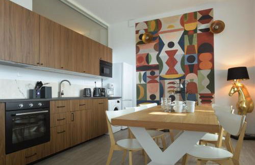 Au Cheval Blanc - Appartement Familial 6P Parking privé proche Colmar Centre - Foto 28