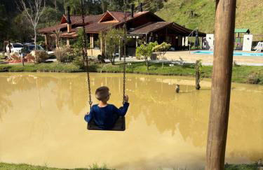 Chalé Cabana Sítio na Serra para amigos e familiares com Piscina - Photo 12