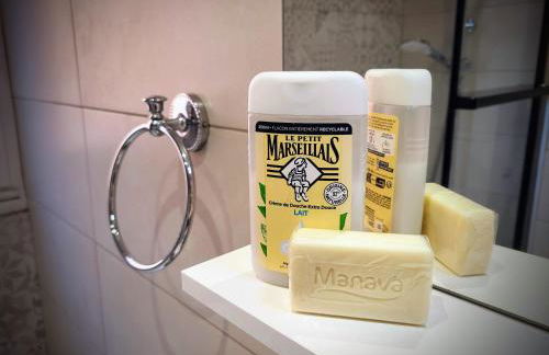 Charmant 2 pièces, traversant, clim, wifi, parking - Foto 5