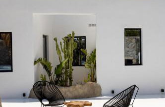 Mykonos Town Black Villa with Cave Heated Pool - Foto 41