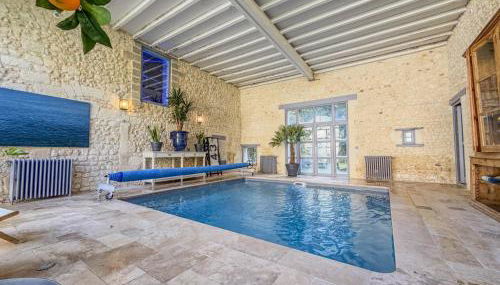 Manoir XV et Grange avec Piscine chauffée privée - Foto 5, sunbed