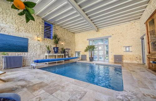 Manoir XV et Grange avec Piscine chauffée privée - Foto 5