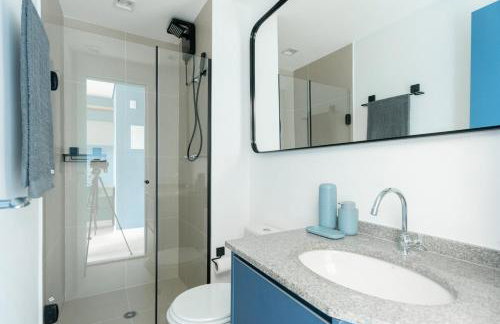 Studio Decorado Moderno ao lado Metrô Giovanni com Varanda - Acomoda até 4 pessoas - Foto 18