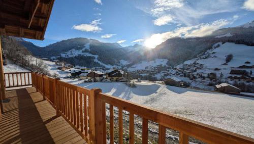 Lodge alpin chaleureux, 4 chambres, 10 pers, parking, terrasse, Arêches-Beaufort - FR-1-342-330 - Foto 3