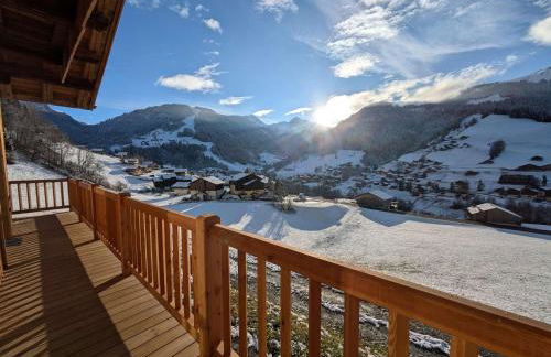 Lodge alpin chaleureux, 4 chambres, 10 pers, parking, terrasse, Arêches-Beaufort - FR-1-342-330 - Foto 1