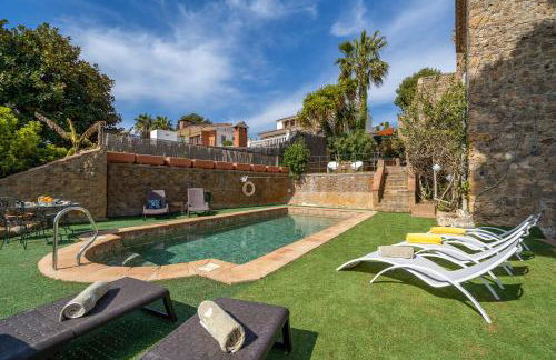 Castillo Can Xirau Piscina Privada Vistas Mar Aire Acondicionado - Foto 3