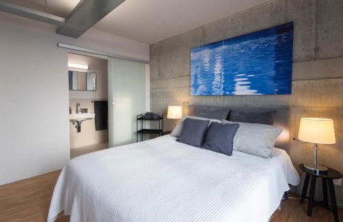 Apartment "Little Manhattan" - Business-27 qm-ruhig-Parkplatz-Arbeitsplatz-Aussicht - Foto 6