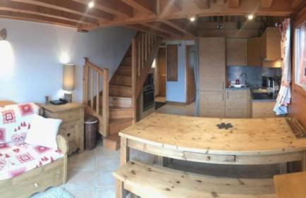 Duplex style Chalet pieds des pistes Domaine Les Saisies - 8 à 10pers - Foto 7