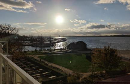 Strandkoje in erster Reihe mit traumhaftem Blick auf die Kieler Förde - Foto 6