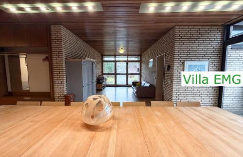 Ferienhaus Villa EMG Saerbeck nah Münster Riesenbeck Osnabrück mit Pool, Sauna, Garten für Familien Gruppen bis 23 Personen - Foto 14