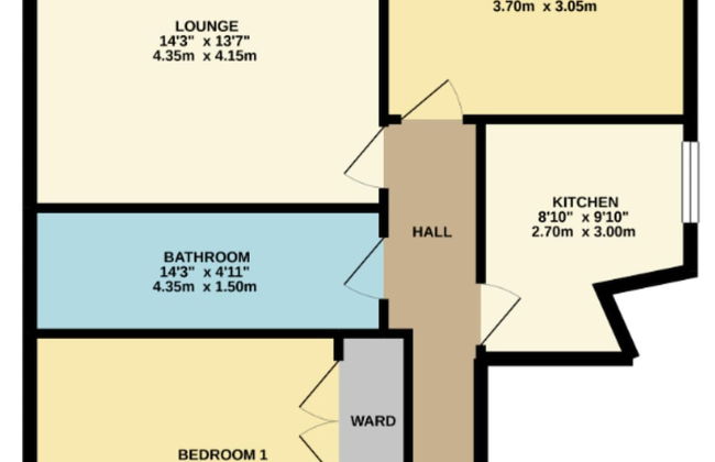 Luxury 2 Bedroom Entire Flat - Self Check in & Check out - Foto 14