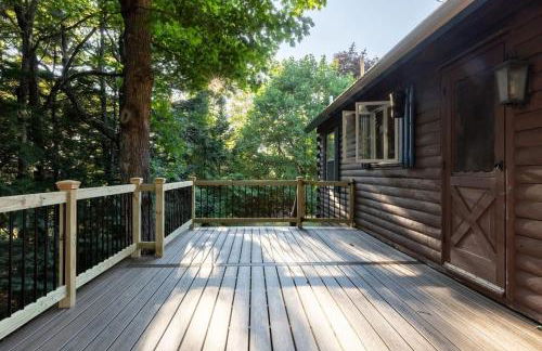 Look to the Mountains: Gunstock Acres Log Cabin - Foto 6