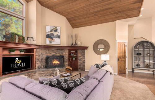 Alpine Estate 5 Showers 3 Fireplace Hot Tub Mtn View - Foto 14