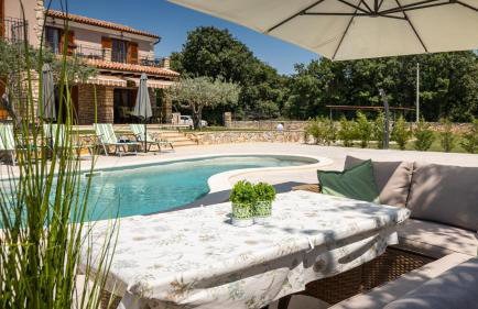 Rustic villa Marijanin Vrt with pool in Tinjan - Foto 11