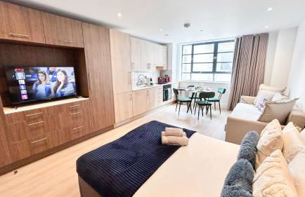 3-Bedroom with Balcony and Studio Apartments in St Johns Wood near Marylebone & Regents Park by NourNest Apartments - Foto 43