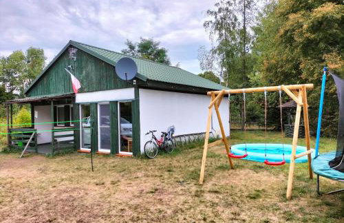 Leśna Chata kuracyjna nad rzeką z sauną w Borach Tucholskich - Foto 8