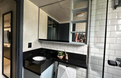 Apê térreo sem escada com Ar Cond, WiFi e banheira! - Foto 28