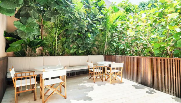 Zona de estar del vestíbulo