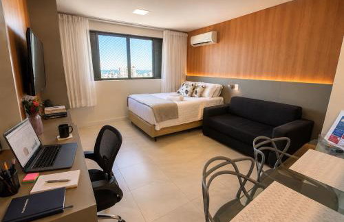 Studio Premium colado ao Shopping Recife e Próximo ao Aeroporto - Foto 1