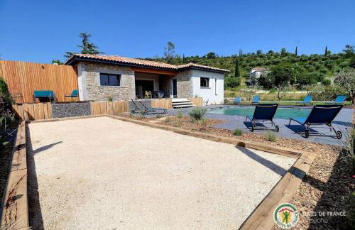 Villa la crozette 4 étoiles, climatisée avec grande piscine - Foto 2