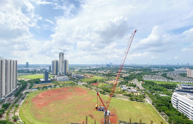 Spacious And Nice 1Br With Extra Room At Sky House Bsd Apartment - Foto 31