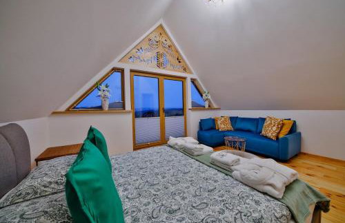 Góralski dom balia kominek Lawendowy Dom na Wichrowym Wzgórzu - Foto 67