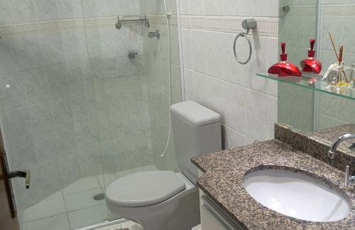 Apartamento de Luxo com Vista para o Mar Lazer Completo WiFi Mongagua 50 Metros da Praia T61 - Foto 8