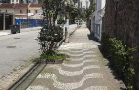 Apartamento em Santos à 10min da praia, piso térreo - Foto 3