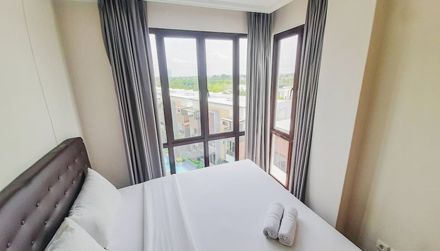 Fully Furnished With Comfortable Design 3Br Asatti Apartment - Foto 5, Habitación