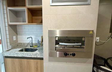 Apto de Luxo 400m Prainha-Piscina-churrasqueira-Ar-condicionado-Sand beach - Foto 44