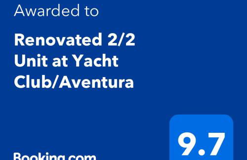 Renovated 2/2 Unit at Yacht Club/Aventura - Foto 33