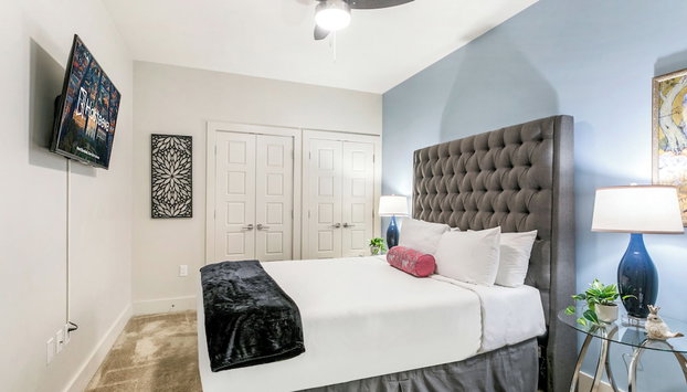 California 1BR Condo - Chic & Cozy - Foto 3, Habitación