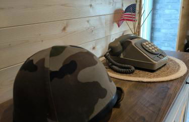 GITE A THEME D-DAY - situé à 15mn d'Omaha Beach - Animaux OK - Terrain clos - Aucuns voisins - WIFI - Foto 41