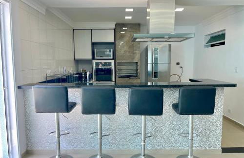 Casa Espaçosa com 5 Quartos Piscina Privativa 300m da Praia Ar condicionado em todos cômodos - Foto 31