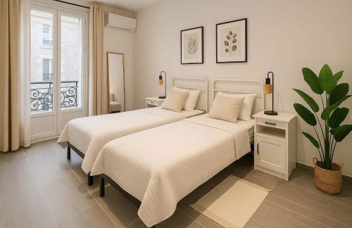 Charmant appartement 3 grandes chambres au coeur de Nice au calme absolu - Foto 7