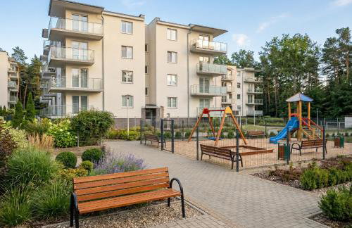 Deluxe Suite, 150 meters to Beach, Large Balcony, Parking, Lift, Porta Mare Leśne Tarasy - Foto 16