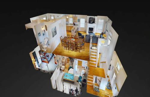 Roof-Top Deck With Ocean & Bay Views Single Family Beach Badges Private Yard Ping Pong And Pool Table Wifi 1 Block From Ocean 15 Blocks To Bay - Foto 22