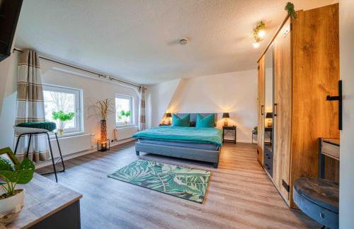 Zuarin Schlossblick - Ganzes Apartment direkt am Schlossgarten von Schwerin mit Dschungel-Feeling - Parkplatz auf Anfrage vorhanden - Foto 13