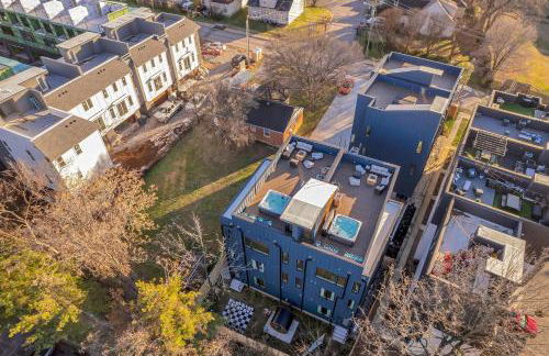 Luxury Hot tub Rooftop Deck Game Room Nashville - Foto 106