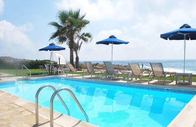 Sea Front Villa, Heated Private Pool, Amazing Location Paphos 323 - Foto 31