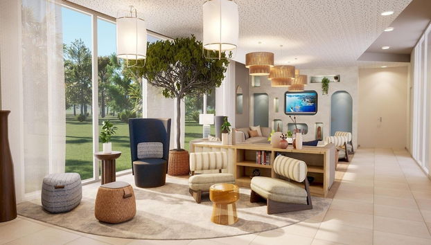 Apartment in Giens With Pool & Beach Access - Foto 3, Recepción