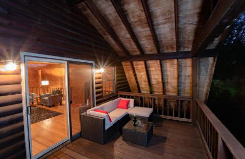 Treetops Cabin easy to Asheville with fast wifi and great view - Foto 14