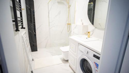 Apartament Powidz - Foto 4, towels, Shower