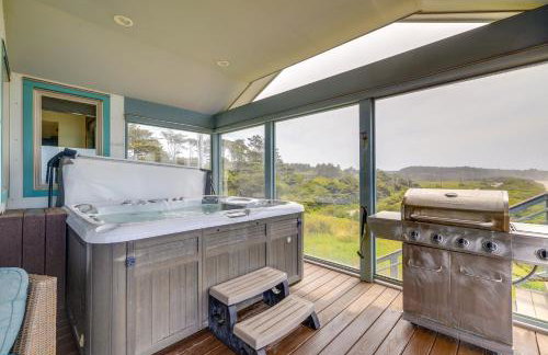 Oceanfront Home with Hot Tub, Sauna, 8 Mi to Newport - Foto 33