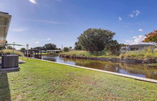 Boat Dock and Yard Waterfront Okeechobee Retreat - Foto 23