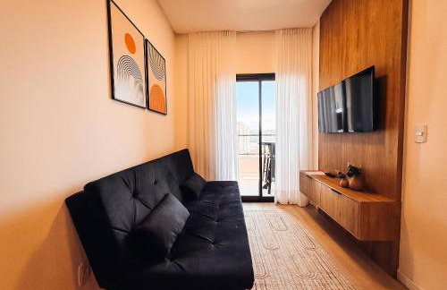 Apto com 1 quarto e sacada com churrasqueira - Foto 35