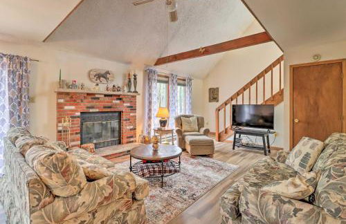 about 1 Mi to Lake Secluded Poconos Home with Decks - Photo 5