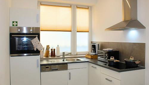 ruhrApartments - zentral - Nähe A40 - fastWIFI - für Paare und Geschäftsreisen - Foto 4, stove, dishwasher