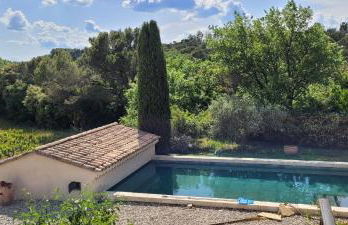 Au milieu des vignes piscine chauffée clim dans maison vigneronne - Foto 2
