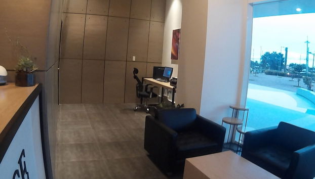 Sitzecke in der Lobby